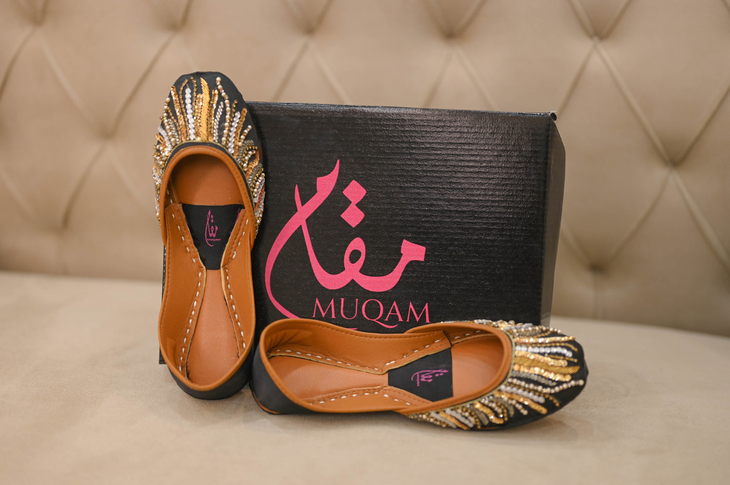 Black Golden Khussa