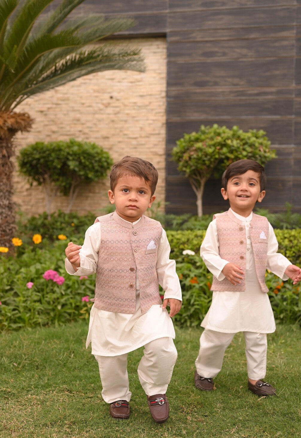 WHITE KIDS 3PC suit