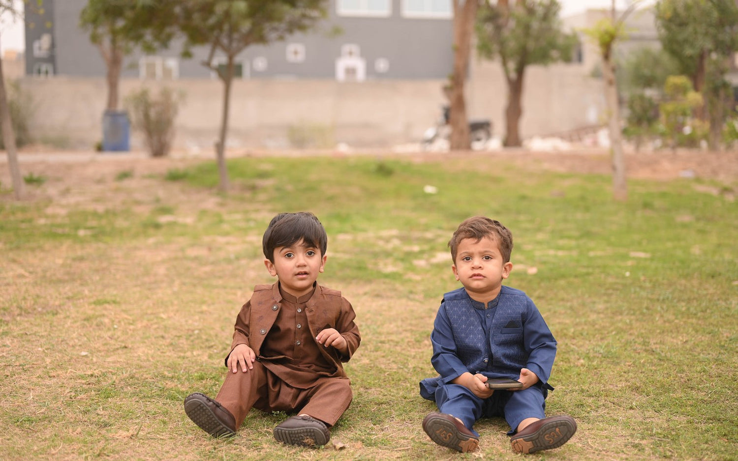BROWN KIDS 3PC suit